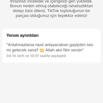TikTok Yorum İhlali Saçmalığı