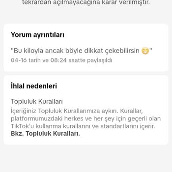 TikTok Yorum İhlali Saçmalığı