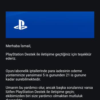 PlayStation Store İadem Yapılmıyor!