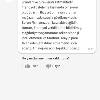 Trendyol'un Hatasını Çekelim
