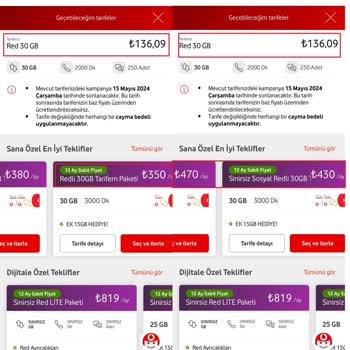 Vodafone Fahiş Fiyat İle Müşteri Memnuniyetsizliği