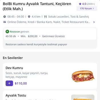 Getir Restoran Fiyatlarına + Fiyat Ekleyerek Ürünleri Satıyor