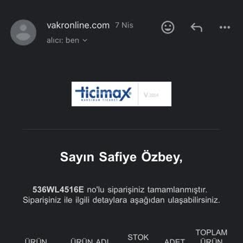 Vakro Online Sipariş Mağduriyeti - İletişim Ve İade Sorunu