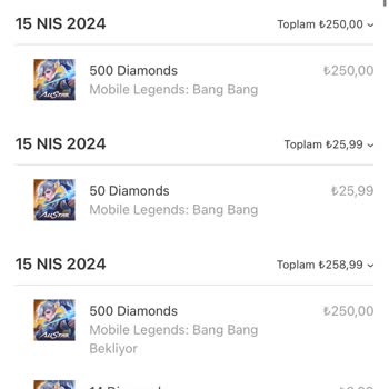 Apple Param Çekildi Elmasımın Yarısı Gelmedi.