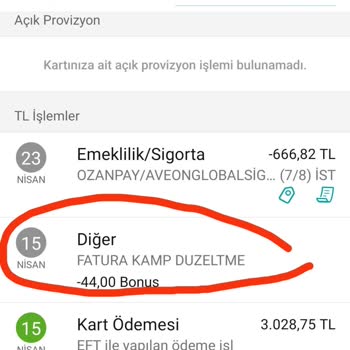 Garanti Bankası Bonus Hatası