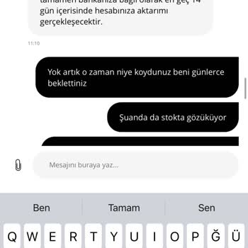 Stradivarius Stokta Olmayan Ürünün İptali Ve Mağduriyetim