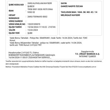 Türkiye Sigorta İzinsiz Kesilen Poliçe İptali