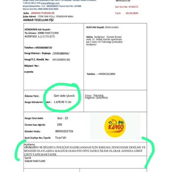 Paketlemeacentesi (Instagram) Evde Paketleme Vaadiyle Mağduriyet Yaşadım