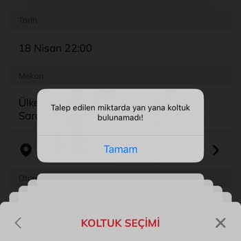 Passolig Bilet Alım Hatası