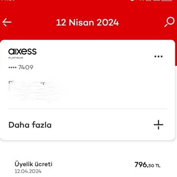 Akbank Kredi Kartı Aidatı 796 TL!