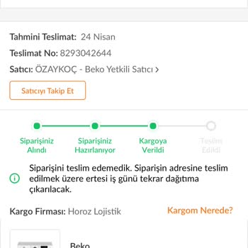 Trendyol Ve Horoz Lojistik Müşteri Saygısızlığı