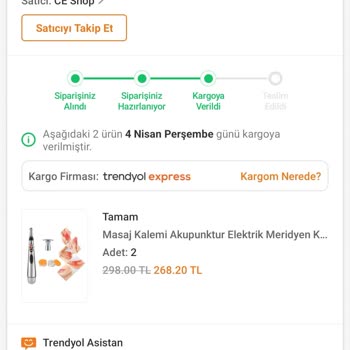Trendyol Express Kargo 12 Gündür Gelmedi