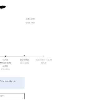 Zara Teslim Edilmeyen Ürünüm