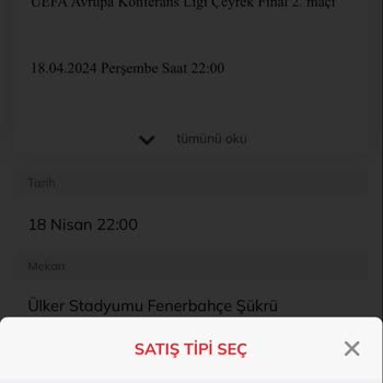 Passolig Fenerbahçe-Olympiacos Maçı Passo Web Site Ve Uygulamada Bilet Sorunu