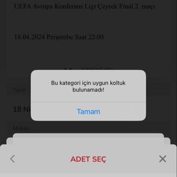 Passolig Fenerbahçe-Olympiacos Maçı Passo Web Site Ve Uygulamada Bilet Sorunu