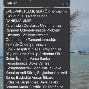 Evde Paketleme Türkiye Bana Dava Açacaklarını Söylediler Ben İptal Etmek İstedim Diye