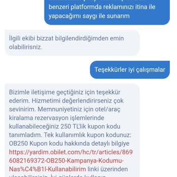 Lüx Aydın Turizm Obilet'in 2+1 Biletimizi 2+2 Ye Çevirip Fazla Para Kazanma Hırsı
