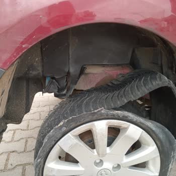 Dunlop Lastik Parçalanması. Hatalı Üretim