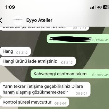 Eyyo Marka Butik İade Yapmıyor
