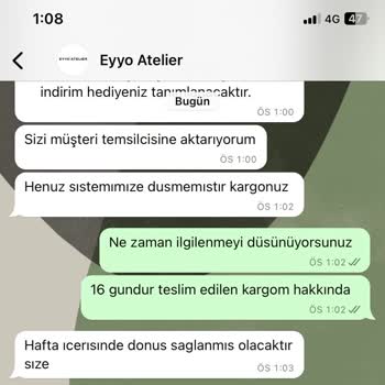 Eyyo Marka Butik İade Yapmıyor