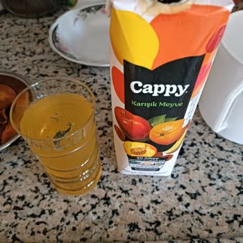 Cappy Meyve Suyu Küflü Ve Kötü Koku