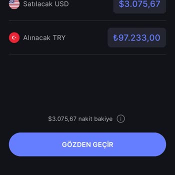 Midasta Ana Ekrandaki Miktarla Satıştaki Miktar Eşlemiyor