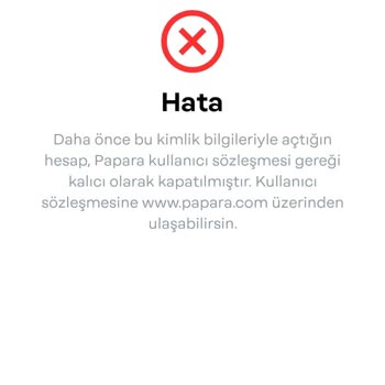 Papara Hesap Onaylama Sorunu