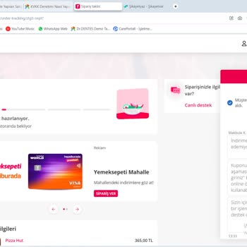 Yemek Sepeti Kupon Hatası Düzeltmiyor