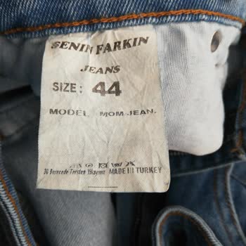 Senin Farkın Büyük Beden Pantolon