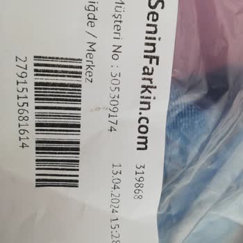 Senin Farkın Büyük Beden Pantolon