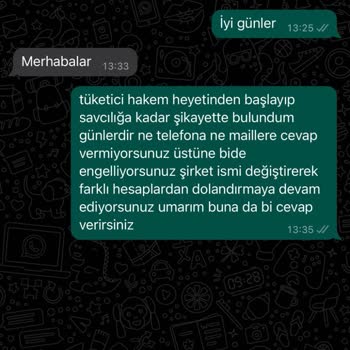 Meyra Fashion Butikten Ücret Alındıktan Sonra İletişim Sorunları