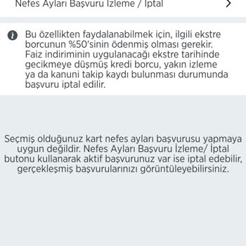 Ziraat Bankası Nefes Ayları Kabul Etmiyor