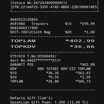 DeFacto Pantolondan Boya Akması