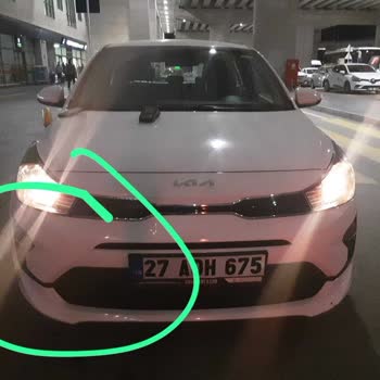 Arda Car Rental Gaziantep Havaalanı Şubesi Depozitomu Kesti