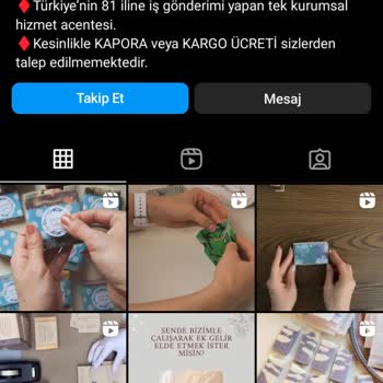 Paketlemeacentesi (Instagram) Sorumluluk Kabul Etmiyorum