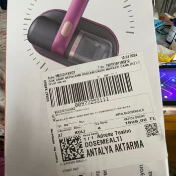 Gök Grup Depolama Şarjlı Mite Süpürgesi Reklamda Belirttiği Gibi Değil