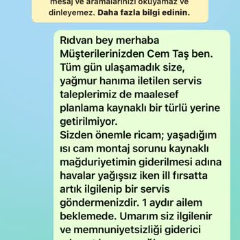 Kaya Camlama İzmir'de Hizmet Mağduriyeti: İlgisizlik Ve Gecikmeler