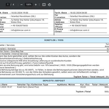 DMR CAR Rental über Opodo mit andauernd verzögerten Kautionserstattungsproblemen
