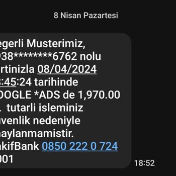 VakıfBank Kredi Kartı Mağduriyeti