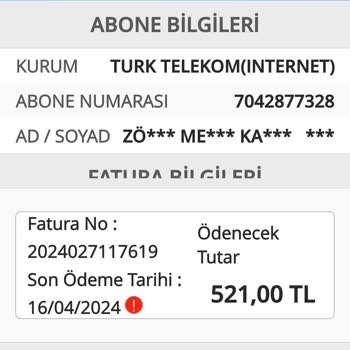Türk Telekom Magnet Kullanımı Zam Artış Oranı