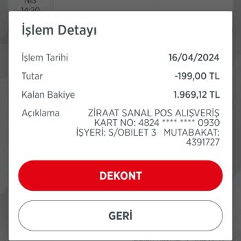 Obilet 2 Defa Para Çekti