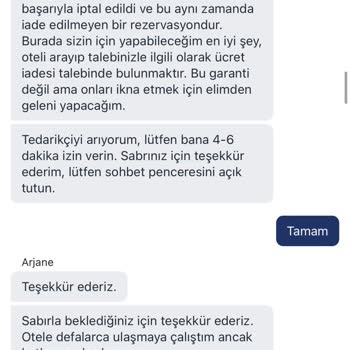 Hotels.com Hotels İade Yapmıyor. İletişim Sıfır