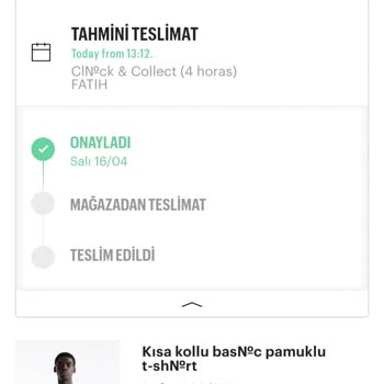 Pull and Bear Zamanında Siparişin Teslim Edilmemesi