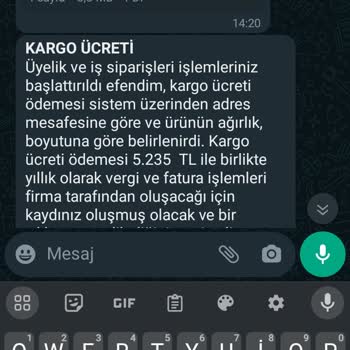 Tr.paketlemee.acentesii (Instagram) TR. Paketleme Acente Haksız Kazanç
