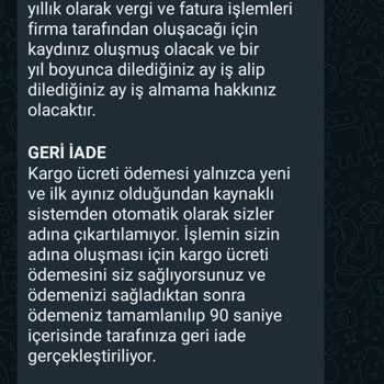 Tr.paketlemee.acentesii (Instagram) TR. Paketleme Acente Haksız Kazanç
