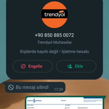 Trendyol Sipariş Sürecinde Yaşanan Tatsız Deneyim