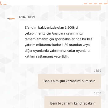 Bycasino Kazancımı Silip Türlü Türlü Bahanelerle Kazancımı Vermiyor.