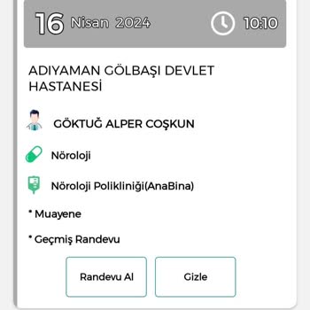 Adıyaman Gölbaşı Devlet Hastanesi Haksız Uygulamaların Devam Etmesi