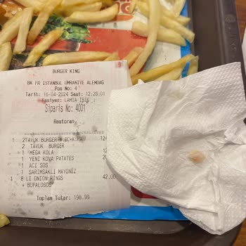 Burger King Ve Kemik Menü