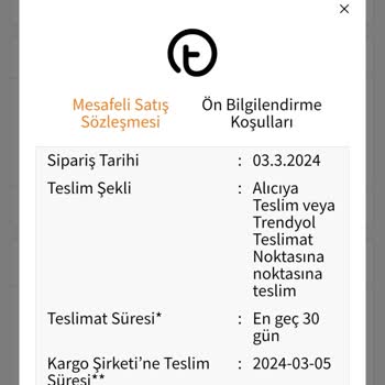 Trendyol Ürün Göndermeme Sorunu